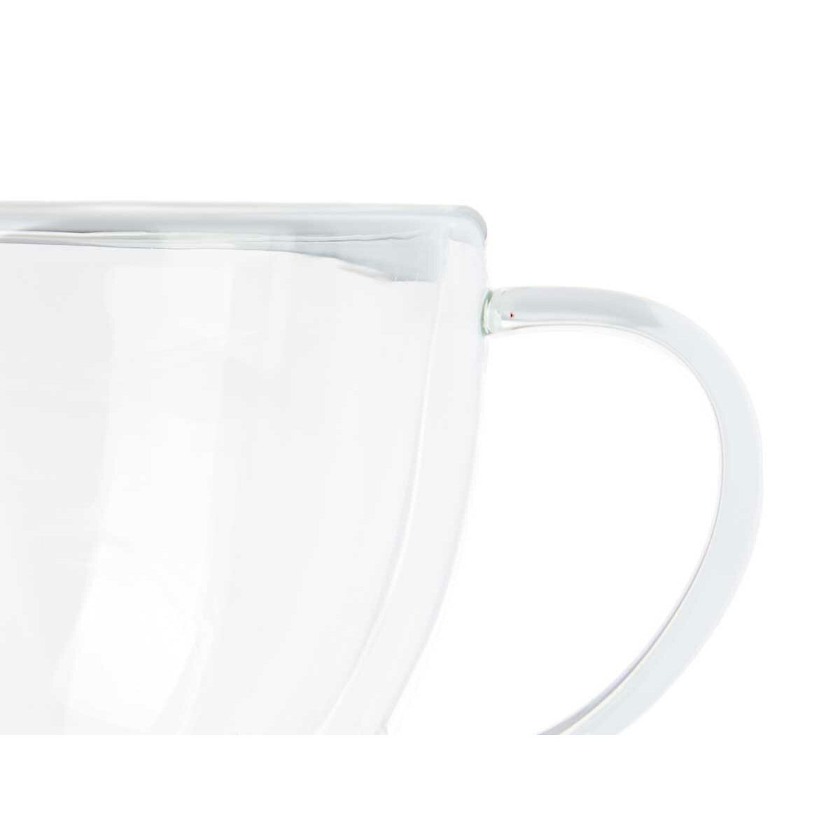 Tasse de café et de thé Vivalto OCT-DG2397 Transparent Verre Borosilicaté 140 ml (6 Unités)