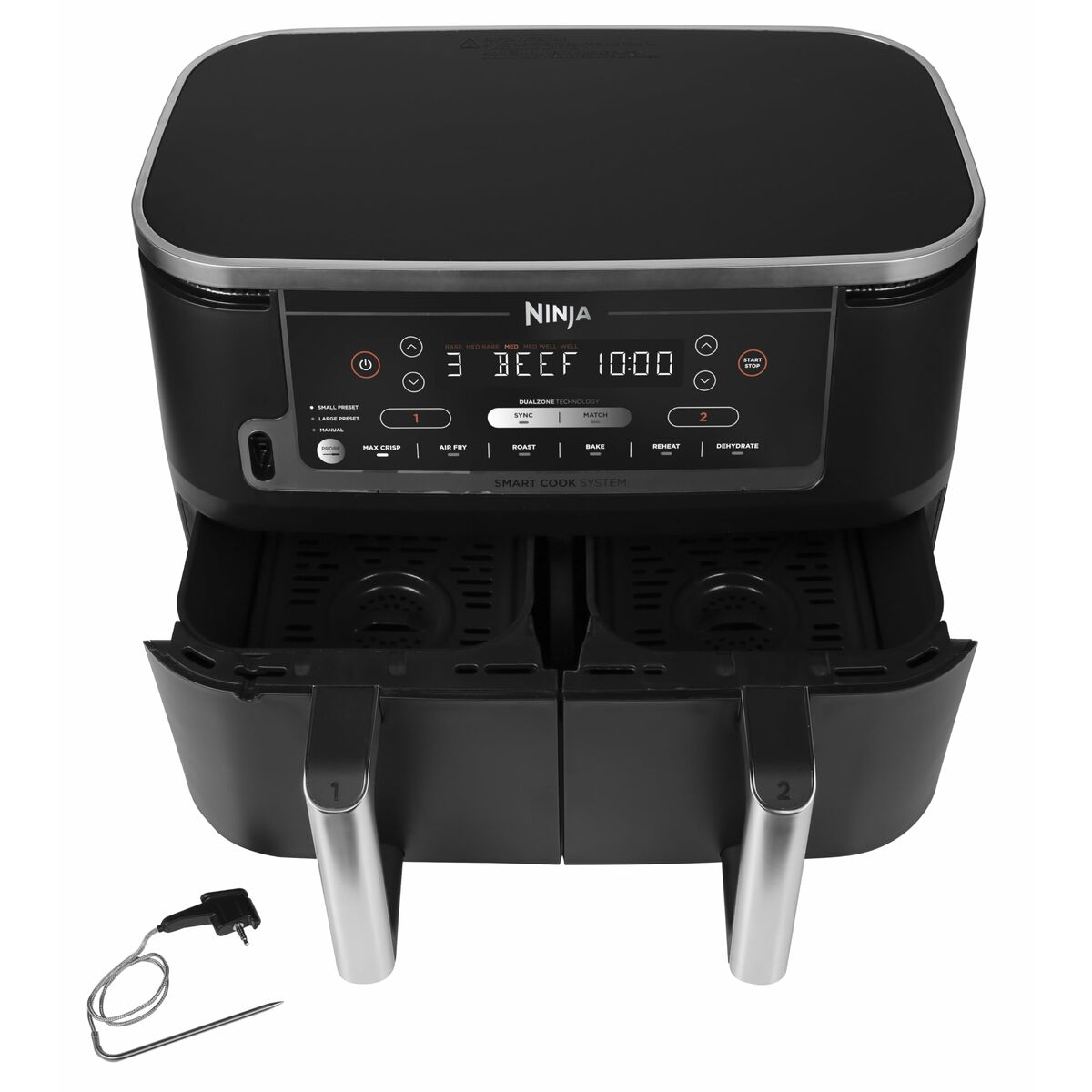 Friteuse à Air NINJA AF451EU Noir 9,5 L