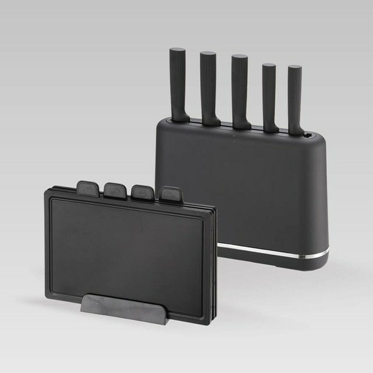Ensemble de couteaux de cuisine et support Feel Maestro MR-1412-BLACK