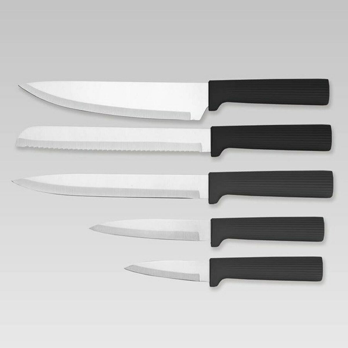 Ensemble de couteaux de cuisine et support Feel Maestro MR-1412-BLACK